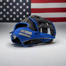 Load image into Gallery viewer, Blue Line 11.75" H-Web Steerhide Glove