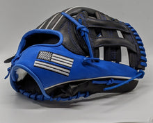 Load image into Gallery viewer, Blue Line 11.75" H-Web Steerhide Glove