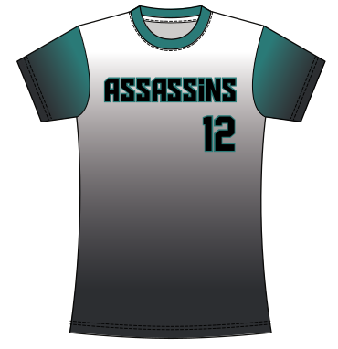 Assassins Softball Fadeaway Jersey