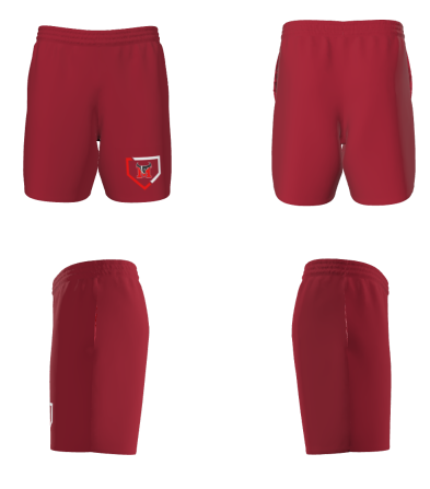Moore Catholic Red Shorts