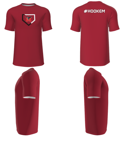 Moore Catholic Red Sublimated T-Shirt